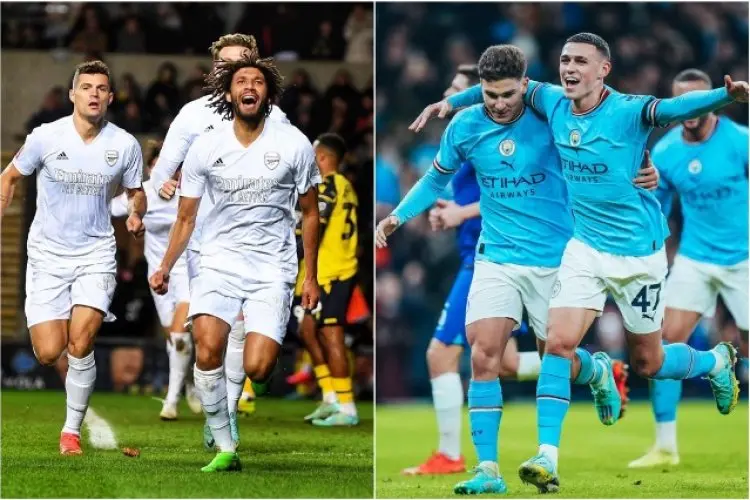 Arsenal Pimpin Puncak Klasemen Liga Inggris, Kekhawatiran Manchester City Menjadi Nyata