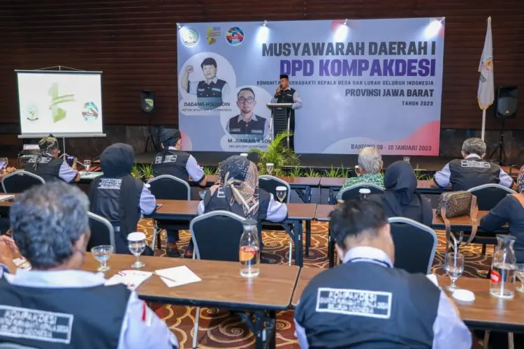 Mantan Kepala Desa se-Jawa Barat Kompak Dukung Ganjar Presiden 2024