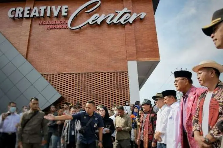 Uu Ruzhanul Ulum Harap Gedung Creative Center Majalengka Mampu Stimulasi Ekonomi Kreatif