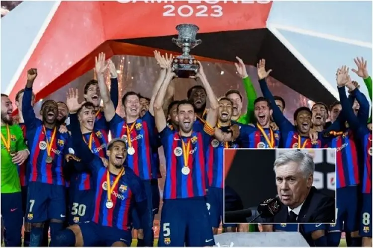 Real Madrid Digilas Barcelona di Piala Super Spanyol, Begini Penjelasan Carlo Ancelotti