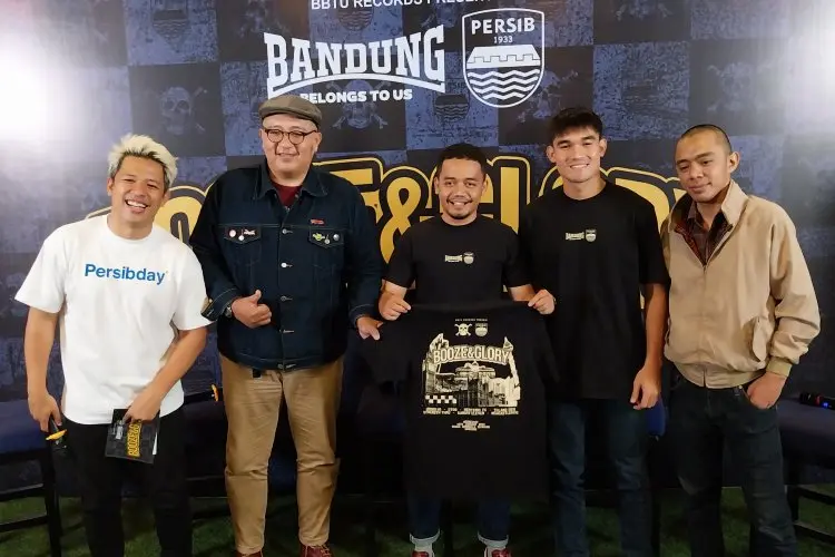 Persib dan Bandung Belong to Us Berkolaborasi di Konser Booze & Glory