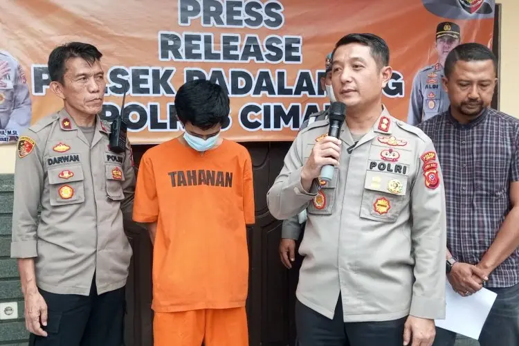 Kabur ke Sukabumi, Pelaku Penganiayaan Pacar di Ciburuy Diringkus Polres Cimahi 