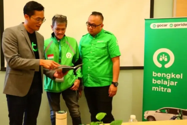 Gojek Kembali Gelar Pelatihan Bengkel Belajar Mitra di Bandung