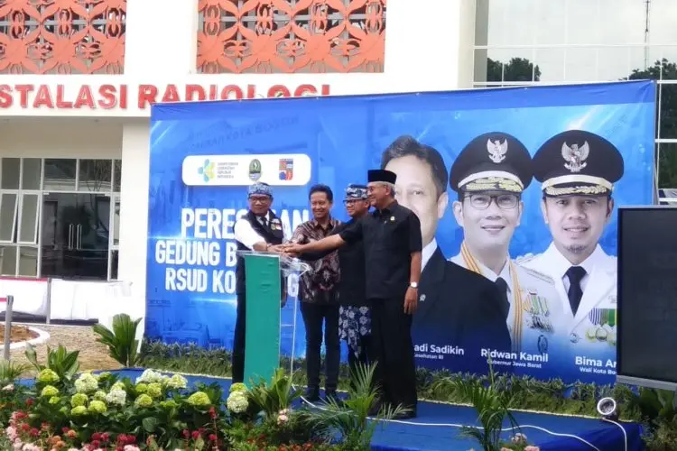 Menkes dan Gubernur Resmikan Gedung Blok I dan IV RSUD Kota Bogor