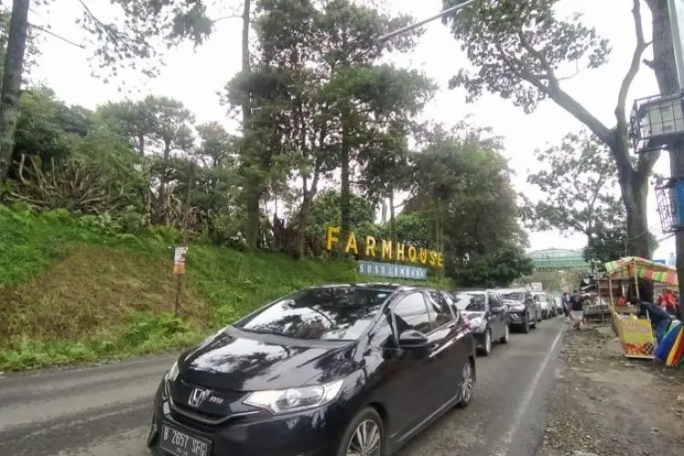 Libur Imlek, Kawasan Wisata Lembang Diterapkan One Way