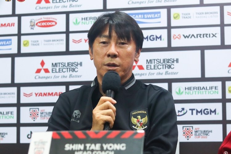 Shin Tae-yong Tegaskan Timnas Indonesia akan Ladeni Permainan Terbuka Vietnam di Semifinal Piala AFF 2022