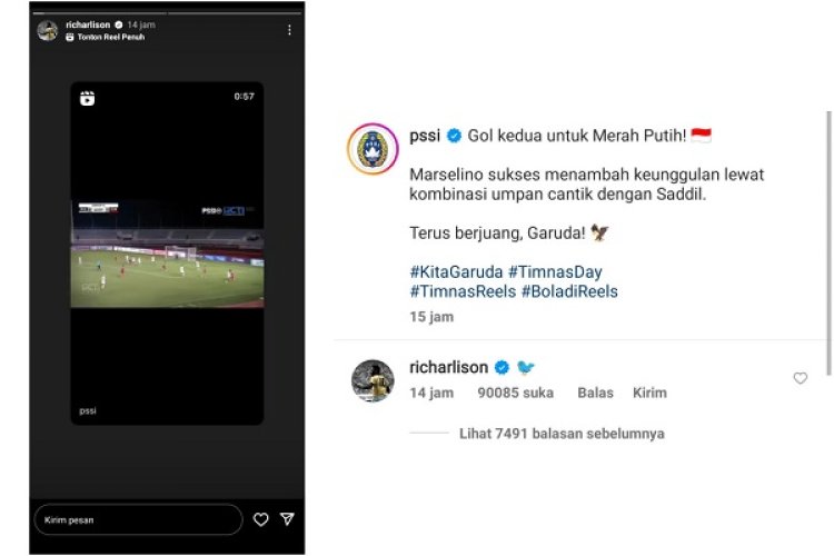 Richarlison Soroti Selebrasi Marselino Ferdinan saat Timnas Indonesia Kalahkan Filipina di Piala AFF 2022