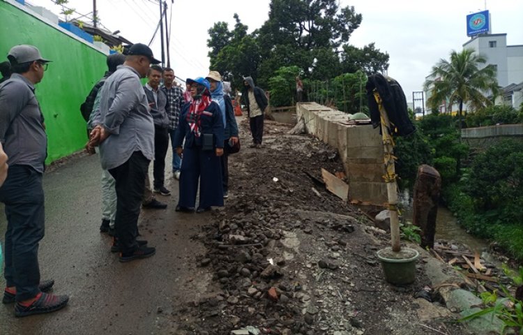 Perbaikan Jalan Jembatan 1 Sukaresmi Bogor,Bakal Dirampungkan Tahun Ini