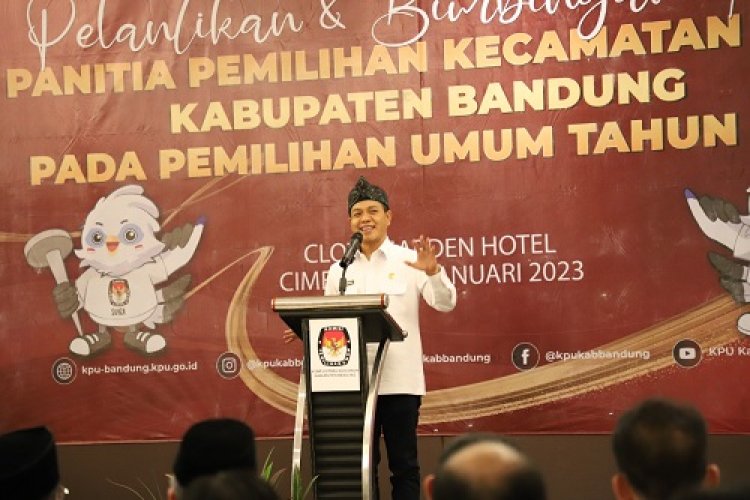 Dorong Kinerja, Pemkab Bandung akan  Akan Renovasi Kantor KPU