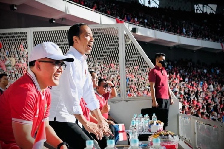 Garuda Muda Berhasil Lolos Piala Asia U-23, Jokowi Apresiasi Capaian Timnas Indonesia U-23