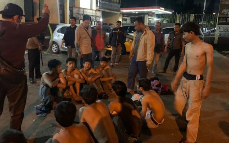 Tim Kujang Polresta Bogor Kota Siap Gagalkan Aksi Tawuran