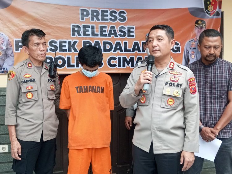 Kabur ke Sukabumi, Pelaku Penganiayaan Pacar di Ciburuy Diringkus Polres Cimahi 