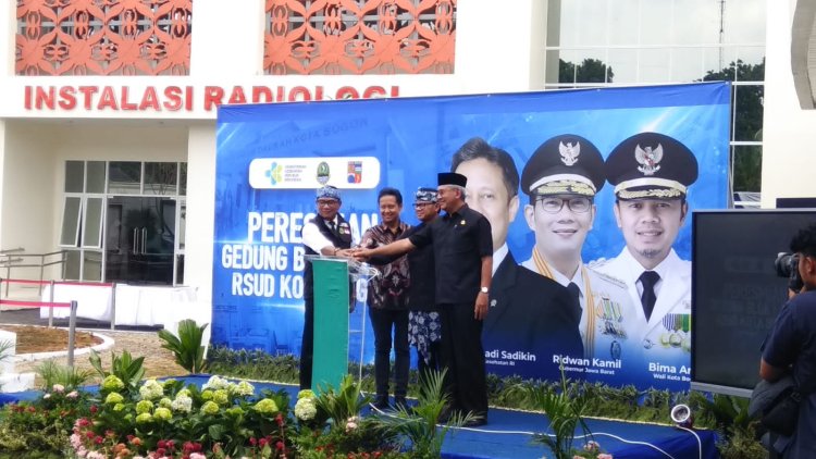 Menkes dan Gubernur Resmikan Gedung Blok I dan IV RSUD Kota Bogor