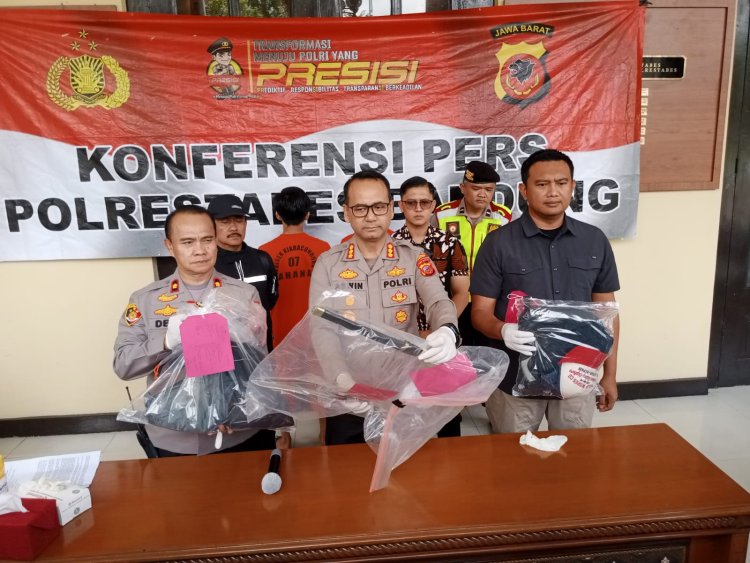 Polisi Tangkap Tiga Pemuda Viral di Flyover Kiaracondong Bandung