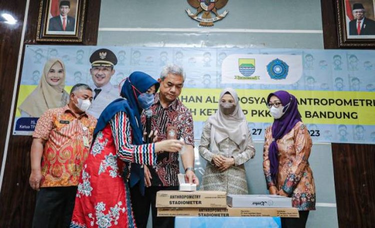 Posyandu di Kota Bandung Kini Ukur Balita dengan Antropometri Kit 
