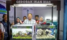 Menakar Peluang Bisnis Komunitas, Pemkot Cimahi Hadirkan Pojok Ikan Hias di Pasar Atas Baru Cimahi