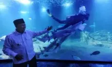 Uu Ruzhanul Ulum Optimistis Aquarium Raksasa di Pangandaran Bakal Populer