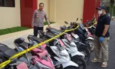 Polresta Bandung Ringkus 14 Orang Pelaku Curanmor di Wilayah Hukum Kabupaten Bandung