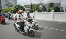 Ridwan Kamil dan Wali Kota Bobby Nasution Kampanyekan Motor Listrik di Medan