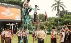 930 Anggota Pramuka Regu Penggalang Kabupaten Bogor Adu Ketangkasan