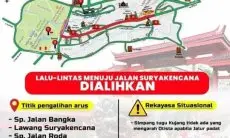Begini Rekayasa Lalu Lintas Saat Bogor Street Festival Cap Go Meh