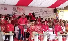 Ridwan Kamil 'Pamit' di Perayaan Festival Budaya Cap Go Meh di Kota Bogor