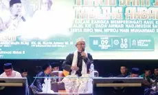 Sambut Isra Mi'raj, Kompakdesi Bersama Ponpes Safi'iyah An Nahdliyah Gelar Tabligh Akbar