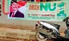 Masuki Tahun Politik, Spanduk Ucapan Selamat Satu Abad NU dari Tokoh Ini Raib dari Sejumlah Titik