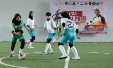 Gelar Kompetisi Futsal Putri, Srikandi Ganjar Jabar Bangkitkan Gairah Olahraga Milenial Indramayu