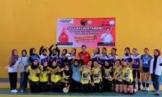 TMP Kab Bandung Gelar Turnamen Bola Voli U-17 
