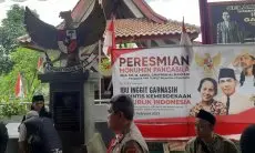 Dukung Jadi Pahlawan Nasional, Ponpes Uniq Nusantara Pancasila Dirikan Monumen di Makam Inggit Garnasih