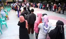 FOTO : Operasi Pasar Beras Medium Di Lapangan Gasmin Antapani