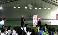 Srikandi Ganjar Jabar Gelar Liga Futsal Putri dan Pasar Kuliner Indramayu, Seru!