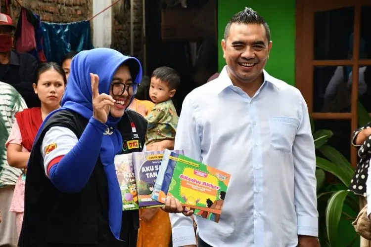 Tingkatkan Literasi, GLN Gareulis Jabar Semarakkan GERCEP