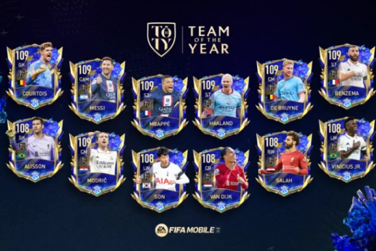 FIFA Mobile Rilis Hasil Voting Team of The Year, Ini Daftar Pemainnya