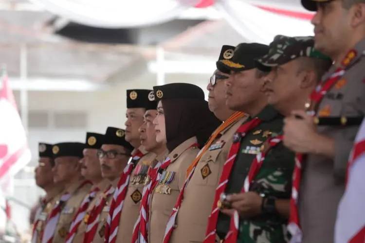 Lantik Mabicab dan Kwarcab Kabupaten Sukabumi, Atalia Titipkan Tiga Hal Bangun Pendidikan Karakter 