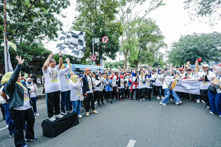 Pandemi Reda, Wali Kota Ajak Warga Giat Berolahraga
