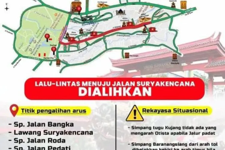 Begini Rekayasa Lalu Lintas Saat Bogor Street Festival Cap Go Meh