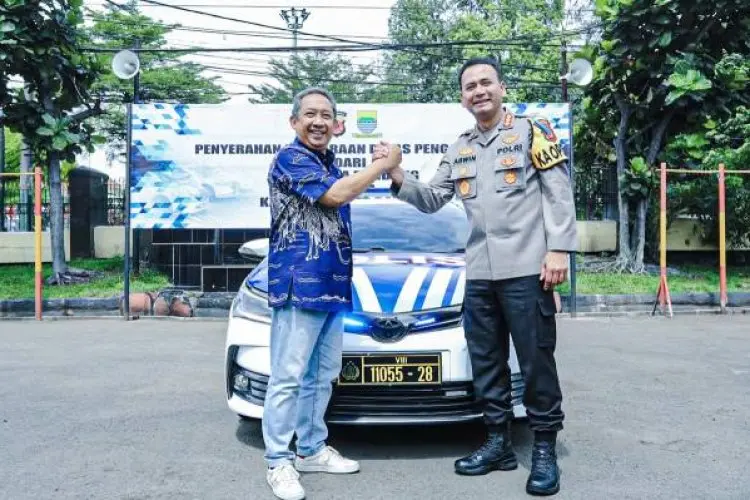 Pemkot Bandung Pinjamkan Mobil Pengawalan Polrestabes Bandung