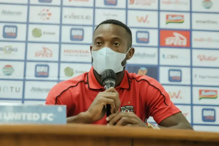 Privat Mbarga Berharap Bali United Dapatkan Hasil Positif Hadapi Persib