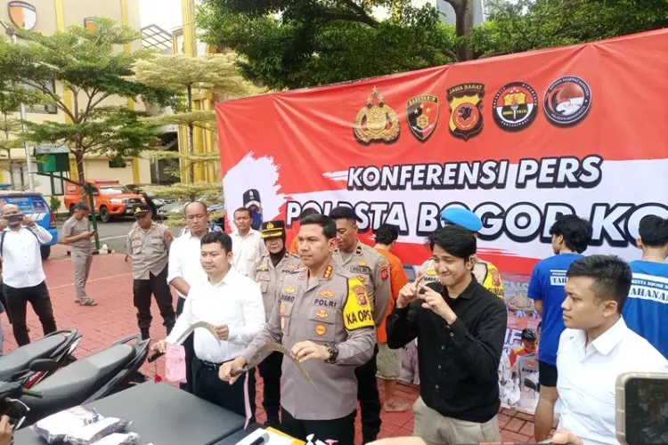 Polresta Berhasil Ringkus 4 Pelaku Curas, Korban Luka Dibagian Leher