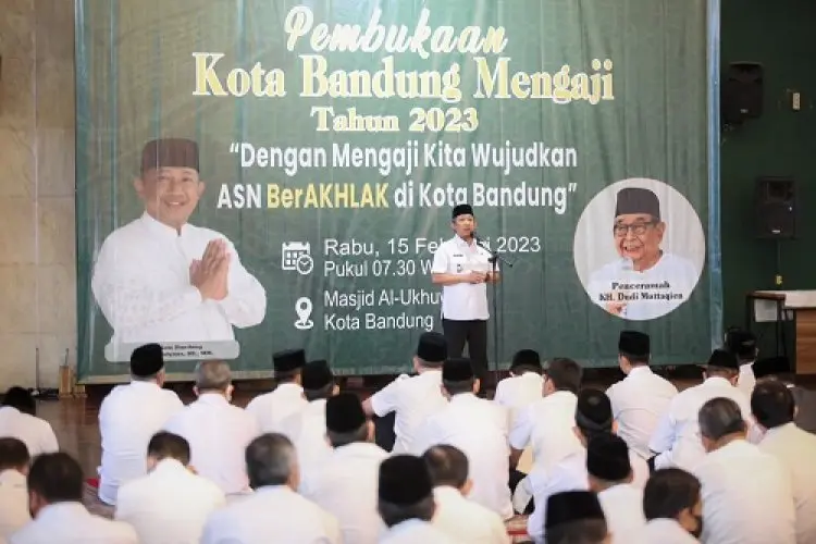 Pemkot Bandung Kembali Gelar Kota Bandung Mengaji