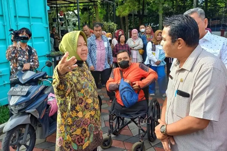 Datangi SLB di Wyata Guna Bandung, Mensos Ditagih Janji