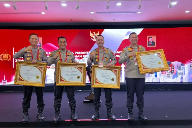 Pelayanan Prima Polrestabes Bandung Diganjar Penghargaan Kemenpan RB