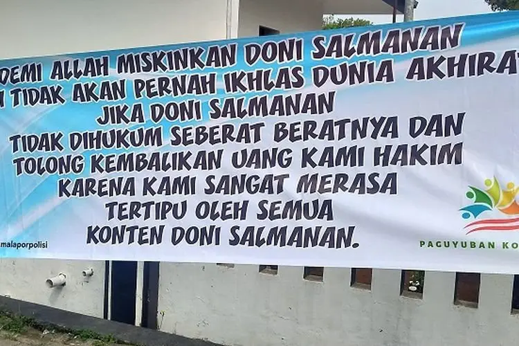 Paguyuban Korban Doni Salmanan Puas dengan Putusan Banding dan Minta Harta Dikembalikan
