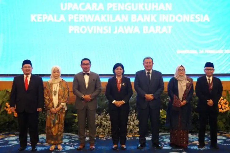 FOTO : Upacara Pengukuhan Kepala Perwakilan BI Jawa Barat