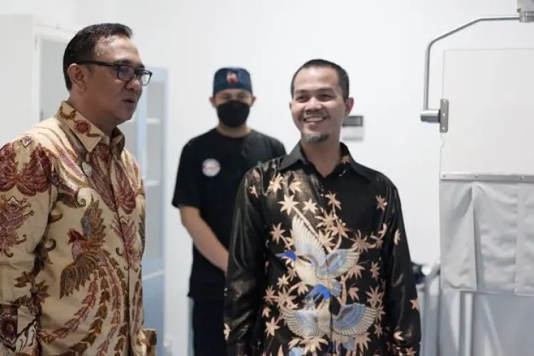 Iwan Setiawan Puji Kadinkes dan Direksi Epmpat RSUD