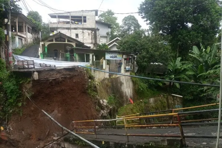 Perbaikan Jembatan Warung Pala Ambruk Dipercepat Kota Bogor, Semula Akan Dibangun Ulang Tahun Ini