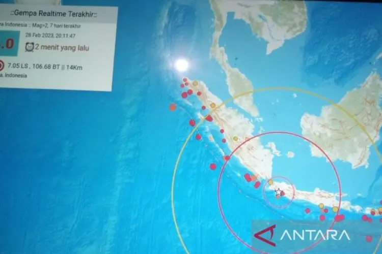Gempa Dangkal, Warga Sukabumi Terkejut