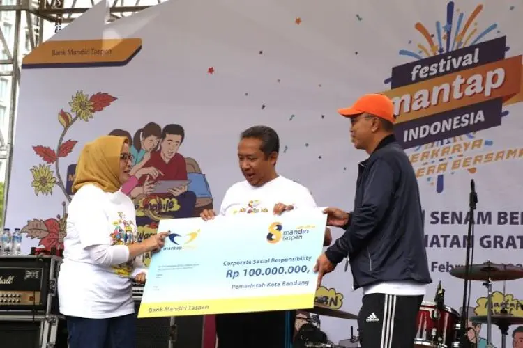 FOTO : Festival Mandiri Taspen di Bandung
